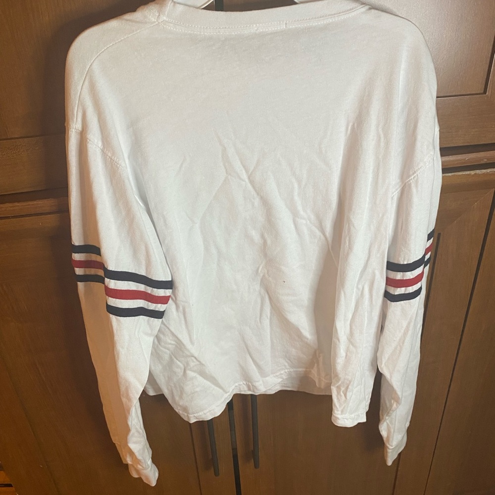 longer cropped t-shirt